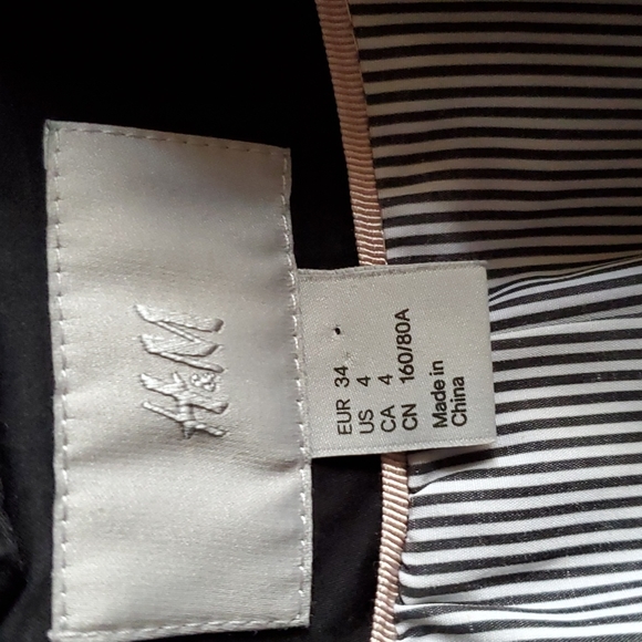 H&M Black Size 4 Blazer - Picture 2 of 6